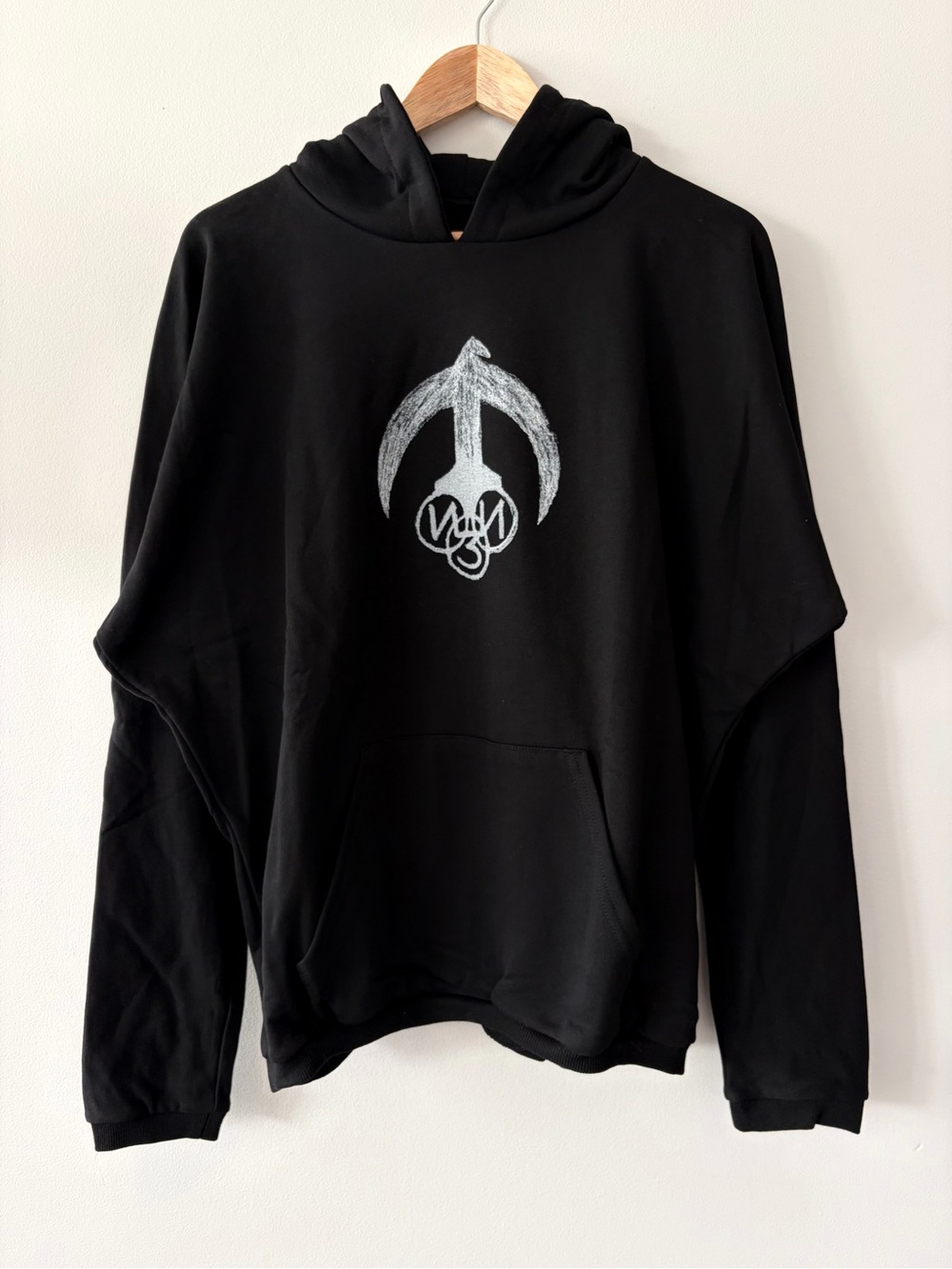 YZY x Gosha Rubchinskiy Exclusive White "Crescent" Hoodie
